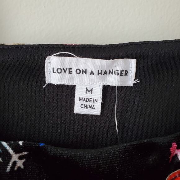 Women Christmas Cat Holiday Jumper Overall M Kitty Santa Lounge Velour NEW - Picture 4 of 10